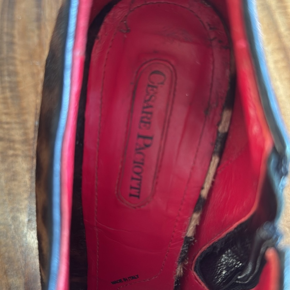 Cesare Pacotti fabulous leather  heels - Picture 3 of 7